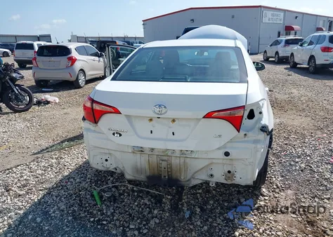 2017 Toyota Corolla Le из США, поврежденный, VIN 2T1BURHEXHC946867